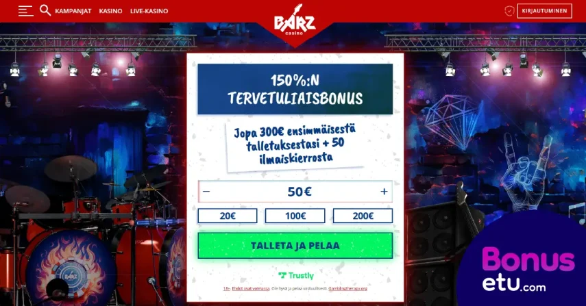 barz casino etusivu