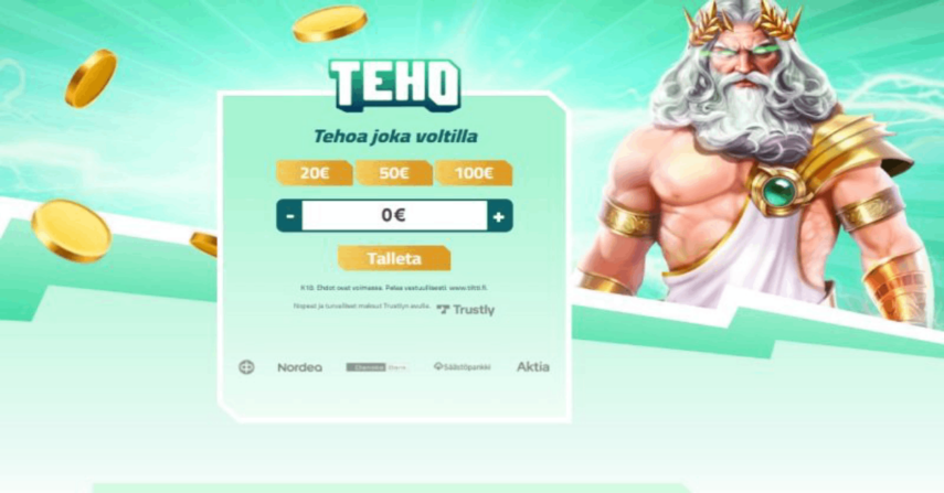 Teho kasino etusivu