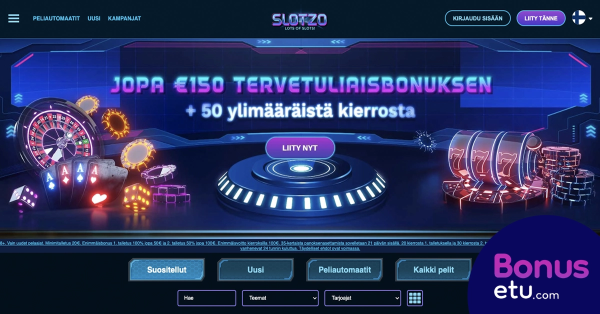 Slotzo etusivu