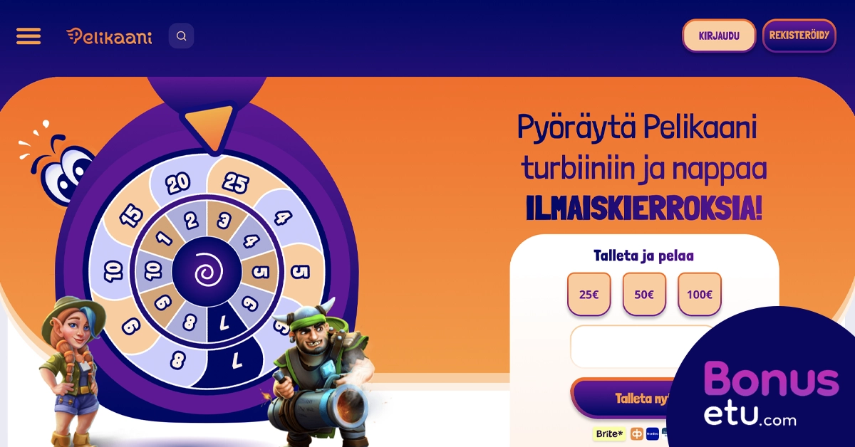 Pelikaani casino etusivu