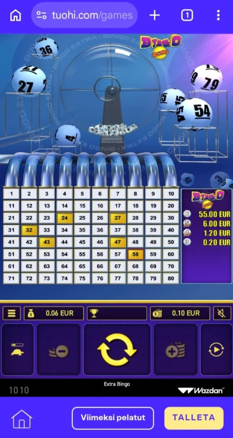 bingokortti