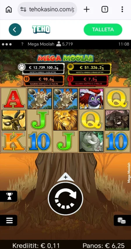 progressiivinen jackpot